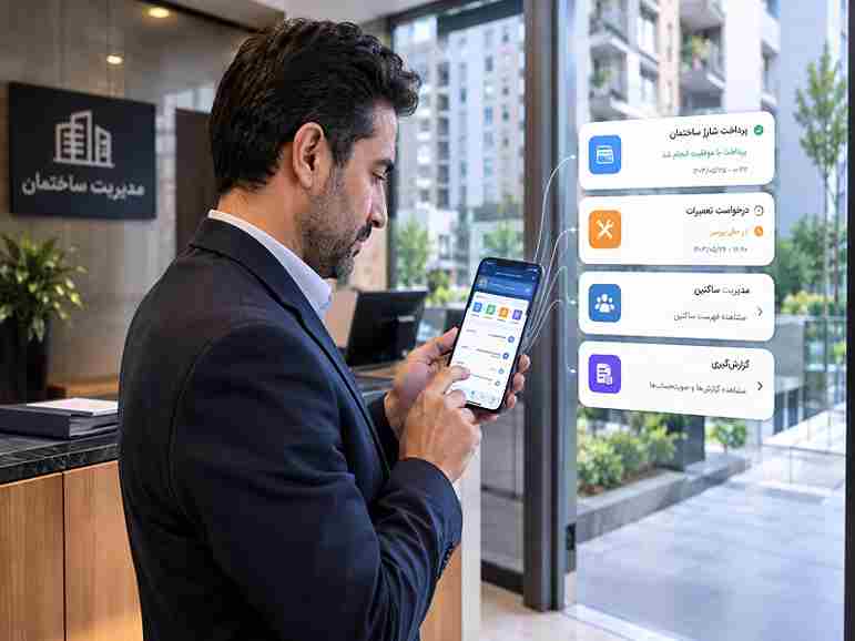 نرم افزار حسابداری ساختمان برای صدور شارژ و گزارش مالی شفاف